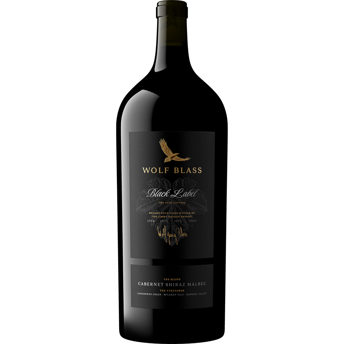 Wolf Blass Black Label Cabernet Shiraz Malbec 2014 - 6 Litre Bottle