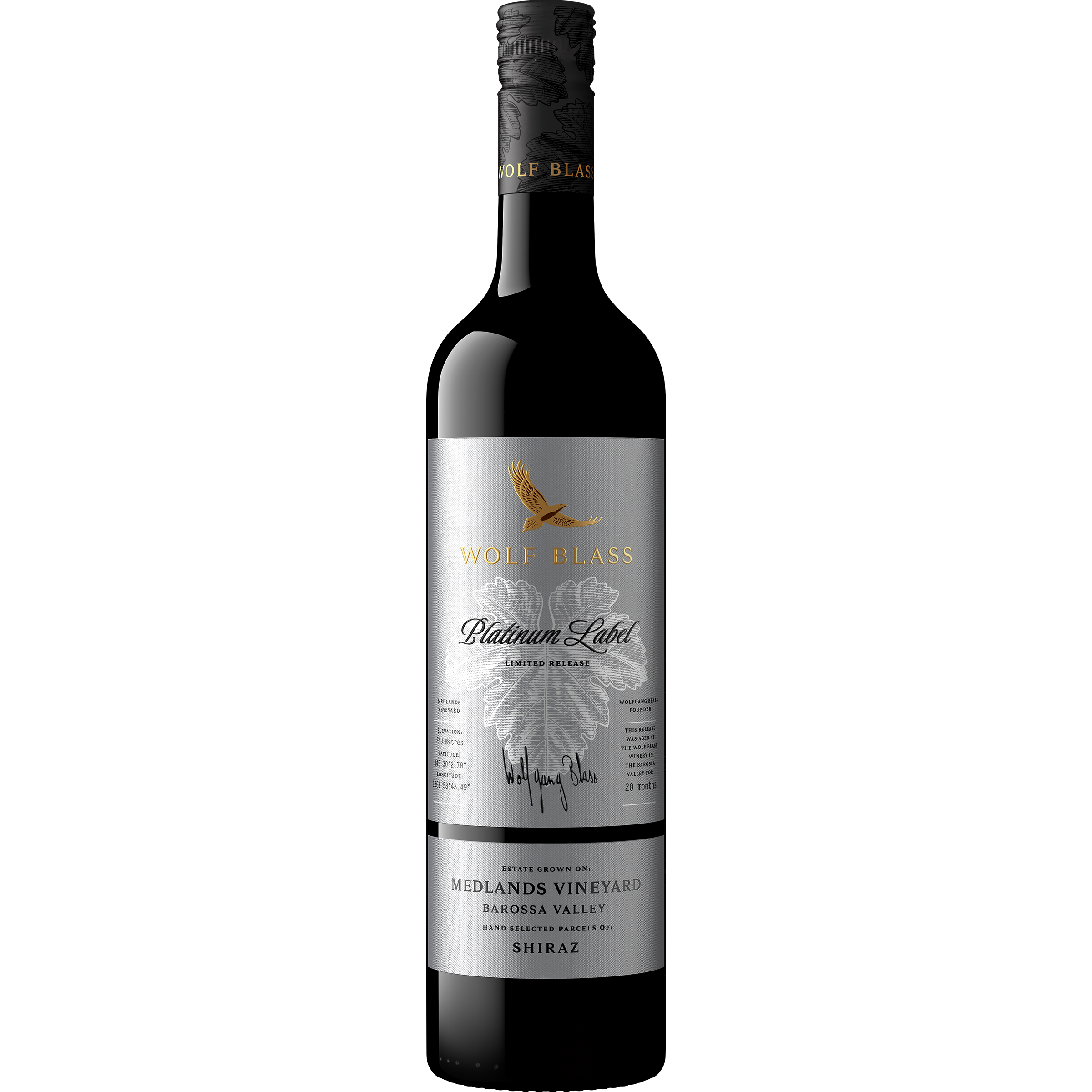 Wolf Blass Platinum Shiraz 2015