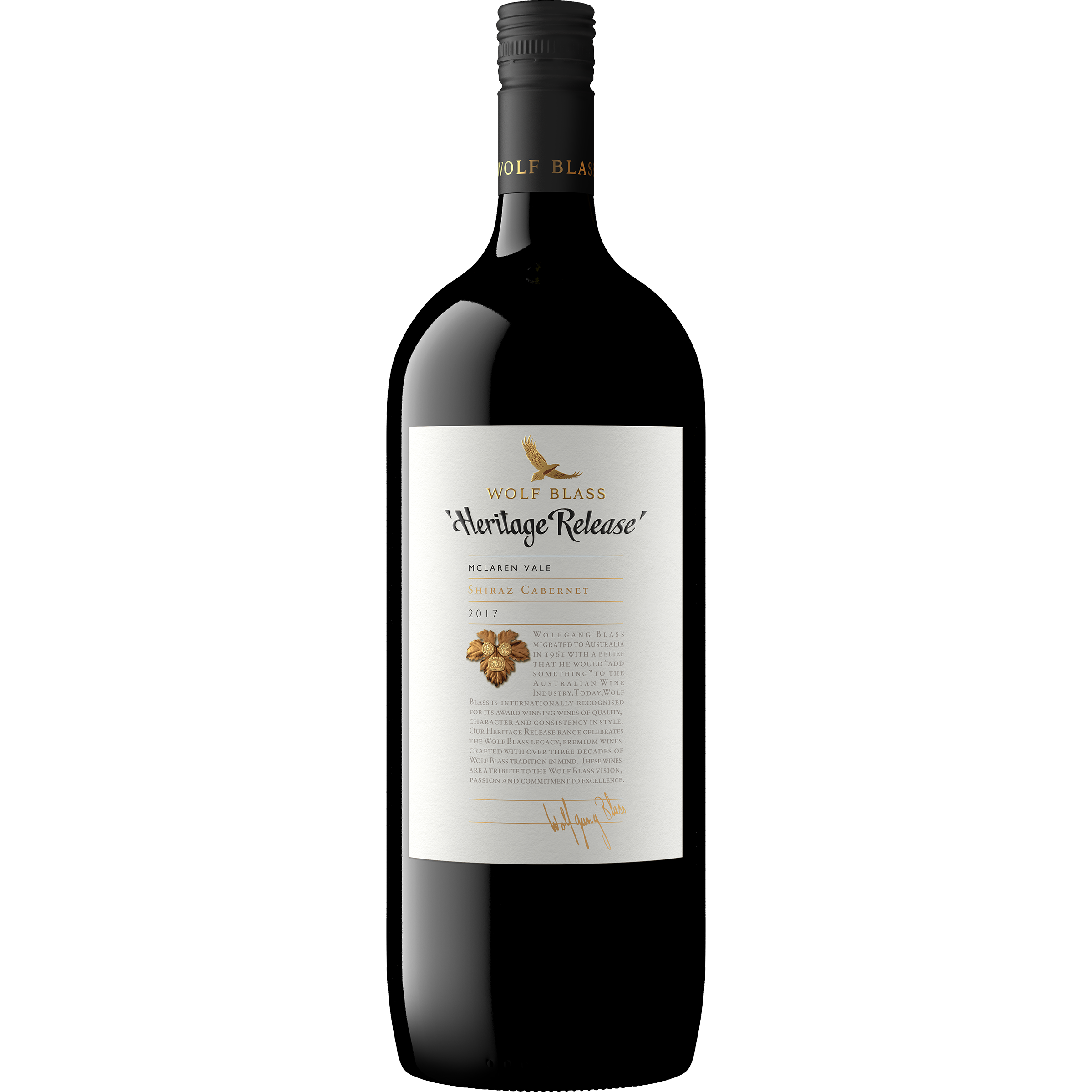 Wolf Blass Heritage Shiraz Cabernet 2017 - magnum