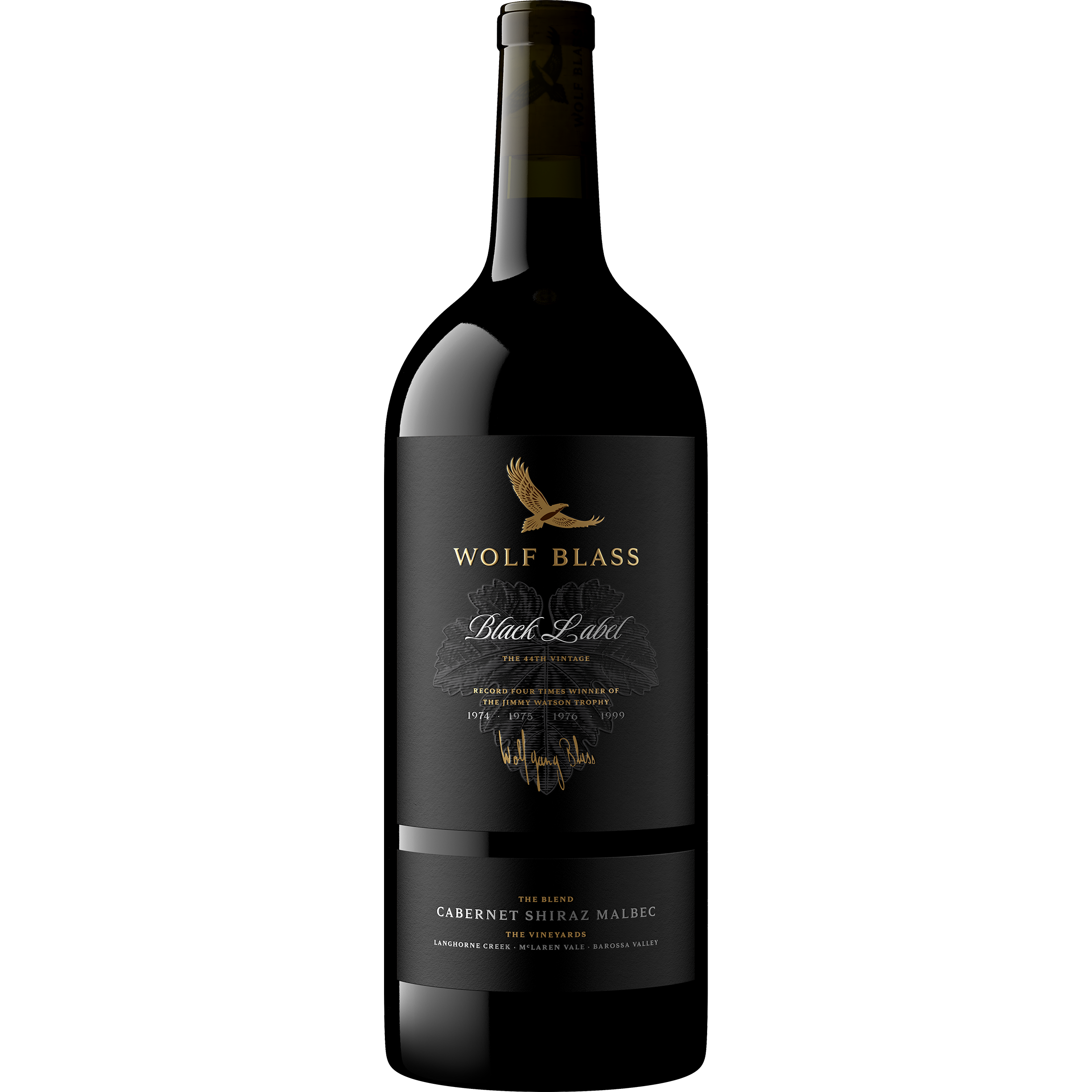 Wolf Blass Black Label Cabernet Shiraz Malbec 2014 - 3 Litre Bottle